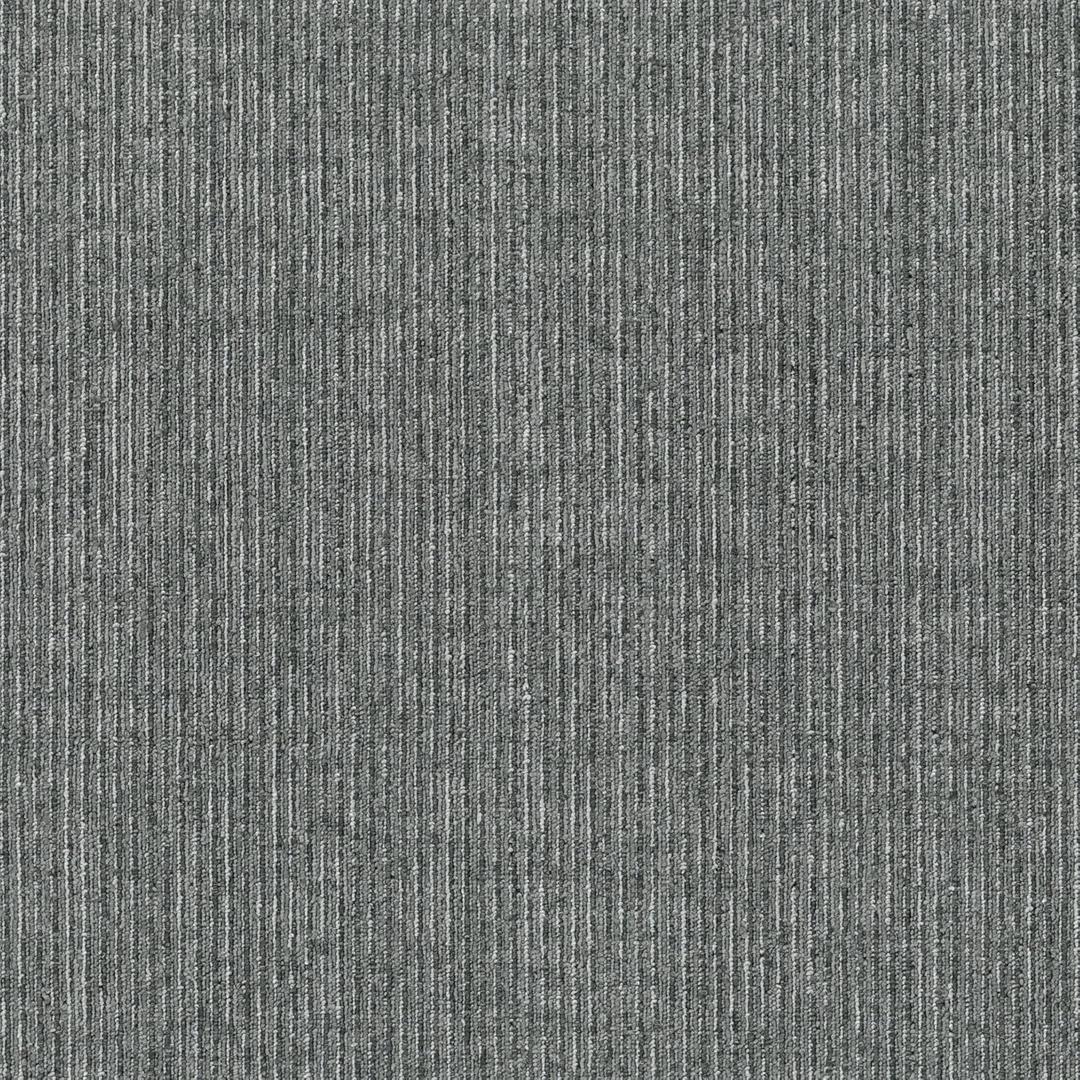 Mohawk Basics 24" x 24" Berber (Loop pile), 0.09" Pile Height, Carpet Tile, PET Fiber, Slate Color, (1 Tile)