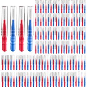 RAZOKO Interdental Brush, Flossing Head,Easy Use Tooth Cleaning Tool 176 Count (2.5mm/3mm)