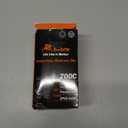 700C Heavy Duty Bike Tubes 700x35C/38C/40C/43C FV48 Presta Valve (35/43-622) 700C Bicycle Inner Tubes Compatible with 700 x 35C 700x36C 700x37C 700x38C 700x40C 700x42C 700x43c Bike Tire Tubes 2-PCS