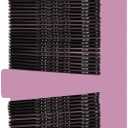Amazon Basics Bobby Pins, Black Hair Pins for all Hair types, 72 Count