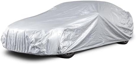 AllGuard Platinum Shield Outdoor Car Cover Waterproof All Weather, Size CC10 Car Cover for Sedans & Luxury Sports Cars Scratch Resistant Outdoor Protection, Full Exterior Covers for All Seasons
