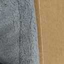 HOMBYS Extra Large Recliner Leg Pillow, Sherpa Foam Foot Rest for Sleeping Rest, Wave Shape Recliner Cushion, Multipurpose Footrest Extender, Back & Lumbar Pillow for Recliner Bed Sofa, (Grey)