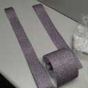 2/5M 25-50Mm Silk Elastic Band Nylon Soft Spandex Rubber Ribbon for Clothes Skirt Waistband Purple 25mm#5Meters