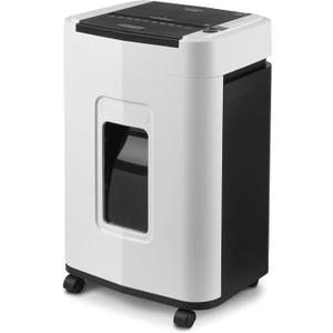 Aurora High Security 150-Sheet Auto Feed Micro-Cut Paper and Credit Card Shredder with 6.3 Gallon Pullout Basket / 60 Minutes/Security Level P-4