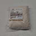 H.VERSAILTEX Velvet Stretch Couch Cushion Cover Plush Cushion Slipcover for Chair Loveseat Sofa Cushion Furniture Protector Seat Cushion Sofa Cover (3 Piece Sofa Cushion Covers, Ivory)