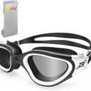 ZIONOR Kids Swim Goggles, G1 MINI UV Protection Anti-Fog Polarized Swimming Goggles for Age 6-14