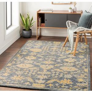 Mark&Day Wool Rugs, 2x3 Hobart Traditional Dark Blue Area Rug, Blue Brown Beige Carpet for Living Room, Bedroom or Kitchen (2' x 3') Mark&Day Wool Rugs, 2x3 Hobart Traditional Dark Blue Area Rug, Blue Brown Beige Carpet for Living Room, Bedroom or Kitchen (2' x 3')