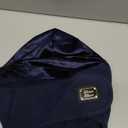 Harrison Howard Equestrian Helmet Cover with Fleece Neck Winter Riding Helmet Cover (Navy)