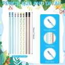 72 Pcs Tropical Birthday Party Favors Set Hawaii Ocean Movie Theme Pencils and Silicone Wristbands Tropical Bulk Party Decorations for Birthday Teachers Rewards Gift Bag