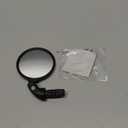 BriskMore Bike Mirrors,Bike Bar End Mirror, HD Glass Convex Lens Bicycle Rearview Mirror, Safe Cycling Rearview Mirror, Easy to Install
