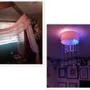 Crystal Beaded String Clear Glass Beads Garland Strands Hanging Wedding Arch Decor Curtain Chandelier Christmas Tree Ornaments Door String Beaded Drapes Decoration Accessories(3.3 Feet 5pcs) (Clean)