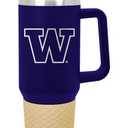 PURPLE WASHINGTON HUSKIES 40OZ COLOSSUS STAINLESS STEEL TUMBLER
