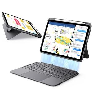 ESR for iPad 4th/5th Gen Flex Keyboard Case, Ultra-Light Magnetic Detachable Keyboard for iPad 11" (M2/3)with Writing/Viewing Modes, Larger Precision Trackpad, Dark Gray