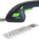 ZEITE 7.2V Grass Shear & Shrubbery Trimmer, 2-in-1 Cordless Grass Cutter and Mini Hedge Trimmer, Rechargeable Li-ion Battery and Charger,Long Handle,Versatile Garden Tool for Grass & Bush Trimming