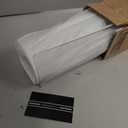 Clear Table Protector, USA Made, Safe, 18 x 36 Inch, 2mm Thick Ultra Smooth Vinyl, Clear Desk Cover Protector for Office Desk, Table Cover Custom for Wooden Table (Crystal)