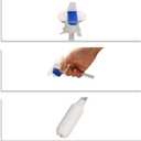 2 pack Magic Electric Automatic Fridge Tap Drink Straw Coke TV Beverage Coke Dispenser for Bottle Jug Spout Gallon Juice Beer Spill Proof Pump Milk Gallon Pump Dispenser for Home and Kitchen