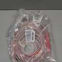 52.5 Ft Peel and Stick Wall Molding Trim, D-Shape Flexible Molding Trim White(Paintable) for Backsplash, Mirror, Wall, Window & Door Frames, Waterproof Self Adhesive Trim(W:0.4", T:0.1")