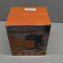 Outdoor Heaters for Patio, 1500W Outdoor Space Heater with 3S PTC Fast Heating, 3-Mode Electric Patio Heater for Greenhouse, Garage, Deck & Patio, Overheat Protection Yellow