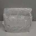 Set Of 2 Storage Organizer Bins Wall Mounted Shower Basket, Shower Caddy Stackable Clear Plastic Makeup Organizer Adhesive Hanging Bin for Bathroom, Kitchen, Cabinet, Pantry, BPA Free, Clear