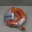 Outdoor Extension Cord Waterproof 100 FT, Orange 14/3 SJTW Heavy Duty, Flexible 100% Copper 3 Prong Extension Cord for Lawn, Garage,UL Listed