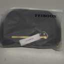 Spacious Nylon Crossbody Bag Bum Bag Handbags Wallets Purses Trendy Shoulder Bag for Women (Black)