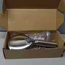 High Pressure Handheld Shower Head, 10-Setting Showerhead, 4.7Detachable Showerhead Set with 5ft Hose, Adjustable Bracket and Built-in Power Wash to Clean Tub, Tile & Pets - Brush Nickel