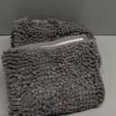 Muddy Mat | Super Absorbent Door Mat Indoor, Microfiber Quick Dry Chenille Entryway Rug, Non-Slip Front Door Mat, Indoor Mats for Entryway, Machine Washable Pet Rug, Grey 28"x18"