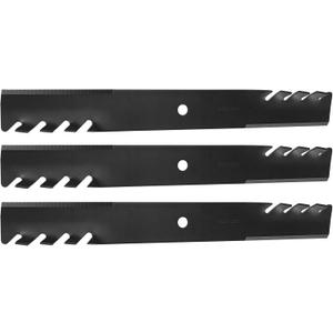 ASAPE High-Performance Lawn Mower Blade Fit for Husqvarna for Schiller for Gravely 1520842 5020842 1520842S for Bobcat 2722543-03 112111-03 112243-03 (Set of 3)