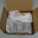 Amerdeco 6 Pack Matte Black Privacy Door Handles, Heavy Duty Interior Bedroom Door Lever, Door Handles Interior for Bathroom