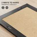 Wood Framed Mirrors for Wall, Black Bathroom Vanity Mirror for Over Sink 26 x 38, Vintage Wall Mirror for Bathroom Sink Hallway Entryway Bedroom Living Room Farmhouse Boho Style