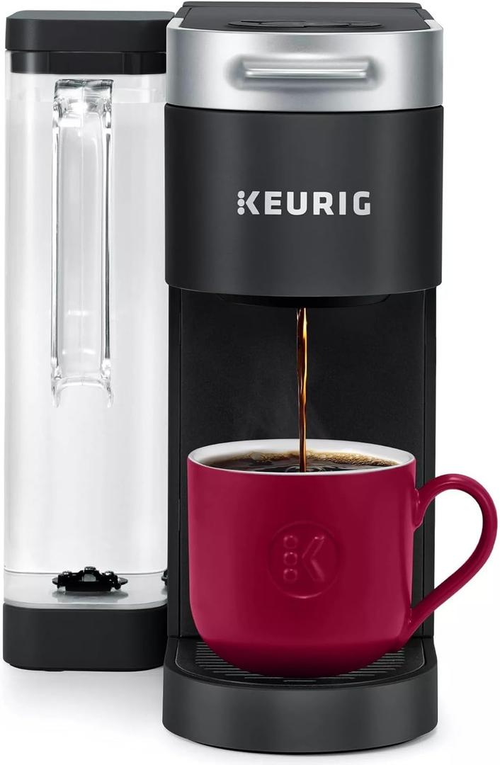 Keurig K-Supreme Single Serve K-Cup Pod Coffee Maker, MultiStream Technology, 4 Brew Sizes, 66oz Dual-Position Removable Reservoir, Black)