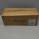 Bedsure Calming Dog Bed for Small Dogs - Donut Washable Small Puppy Bed, 23 inches Anti-Slip Round Fluffy Plush Faux Fur Large Cat Bed, Fits up to 25 lbs Pets, Camel