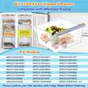 W11162443 W11046494SxS Replacement for refrigerator freshness drawer Compatible with Whirlpool, Maytag Refrigerator. W11162443 Crisper Replace for whirlpool, refrigerator drawer