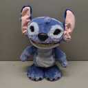 Disney Stitch Ultimate Stitch Interactive 17" Plush Toy, 100+ Sounds & Reactions, Inspired by Disneys Live-Action Lilo & Stitch Film, New Movie Toy for Fans, Girls, Boys, Kids 3+ by Just Play, Large