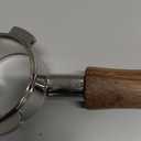 Normcore 54mm Bottomless Portafilter, Naked Portafilter Fits Breville Sage Barista Express Machines, 18g Filter Basket Included, Genuine American Walnut Handle