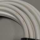 NAOEVO 8 Gauge Marine Wire Duplex, 8 AWG Stranded PVC Marine Electrical Wire, Waterproof/Corrosion Resistant/Tinned Copper Electrical Cable for Boat/Automotive/RV/Solar (15FT)