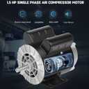 1.5HP Air Compressor Motor 3450RPM 115/230V Single Phase 56 Frame ODP
Electric Motor 5/8" Keyed Shaft Commercial-Duty CCW Rotation for Air Compressor