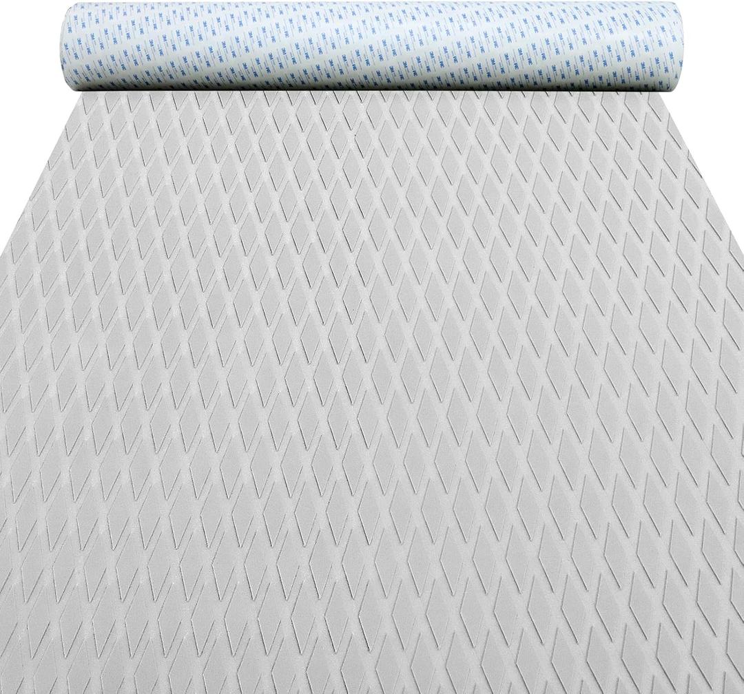 HXBYX Boat Flooring EVA Foam Boat Decking with 3M Adhesive Backing Sea Deck Boat Flooring Self-Adhesive Faux Teak Material Non-Slip Cooler Flooring for Kayak Yacht SwimPool RV 94.5"x 47.2"/23.6"/11.8", 94.5"x47.2"-31sqft