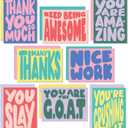Sweetzer & Orange S&O Set of 24 Cute Appreciation Cards with Envelopes - 8 Teacher Appreciation Card Designs - Thank You Cards for Coworkers, Employee, Teachers, Recognition & Gratitude, 4.25x5.75