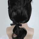 Linfairy Colonial Man Wig Halloween Cosplay Costume Wig For Women Party Wig