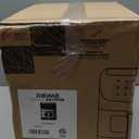 DEIME Air Fryer 6.2 QT Oilless 1500W Large Capacity Oven Air Fryers Healthy Cooker with 10 Preset, Visual Cooking Window, Non-Stick Basket, Included Recipe