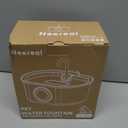 Cat Water Fountain Stainless Steel: 109oz/3.2L Cat Fountain for Drinking - Pet Water Fountain Inside - Automatic Dog Watering Dispenser Bowl - Pet Feeding & Watering Supplies - Water Level Window