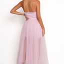 Anabella Strapless Maxi Dress - Pale Pink XS