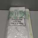 2 Pcs Magnetic File Holder Wall Hanging Large Pocket Magazine Organizer Paper Mail Letter for Refrigerator Classroom Locker Whiteboard(Horizontal,White Clear,13.8 x 8.3 Inches)