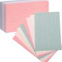 Mr. Pen- Lined Index Cards, 3"x5", 180 Cards, Morandi Colors, Bulk 3x5 Index Cards, Flashcards for Studying, School, College, Office and Home Organization, To Do List Note Cards with Ruled Lines