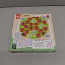 Nene Toys Ladybugs Garden Memory Game  Wooden Matching Games for Toddlers 3-5  Travel Toy for Boys Girls, Road Trip Essentials for Toddler, Airplane, Car - Ideal Christmas, Birthday Gifts