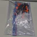 Uodofy (Assembly Completed) T13 3D Action Figure Set,Dummy Robo Titan 13 Action Figures,3D Printed Multi-Jointed Toy (Black + Orange)