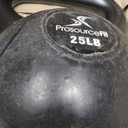 ProsourceFit Vinyl Plastic Kettlebell from 25 lbs 