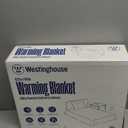 Westinghouse Heated Blanket Twin Size, Soft Flannel to Sherpa Electric Blanket with 10 Heating Levels, 1-12 Hours Auto Shut Off, Fast Heating, Machine Washable, 62x84 Inch, Beige
