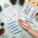 Tondiamo Thank You Keychain Gifts Bulk Christmas Inspirational Employee Appreciation Gift for Coworkers Staffs Team Teacher